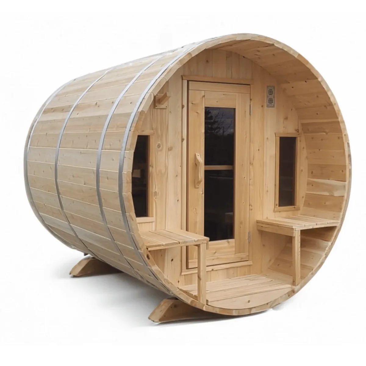 Dundalk Canadian Timber Tranquility Barrel Sauna