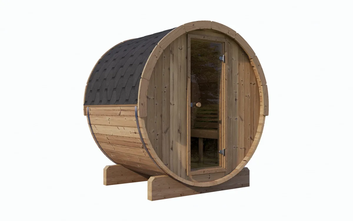 SaunaLife Model E8 Barrel Sauna